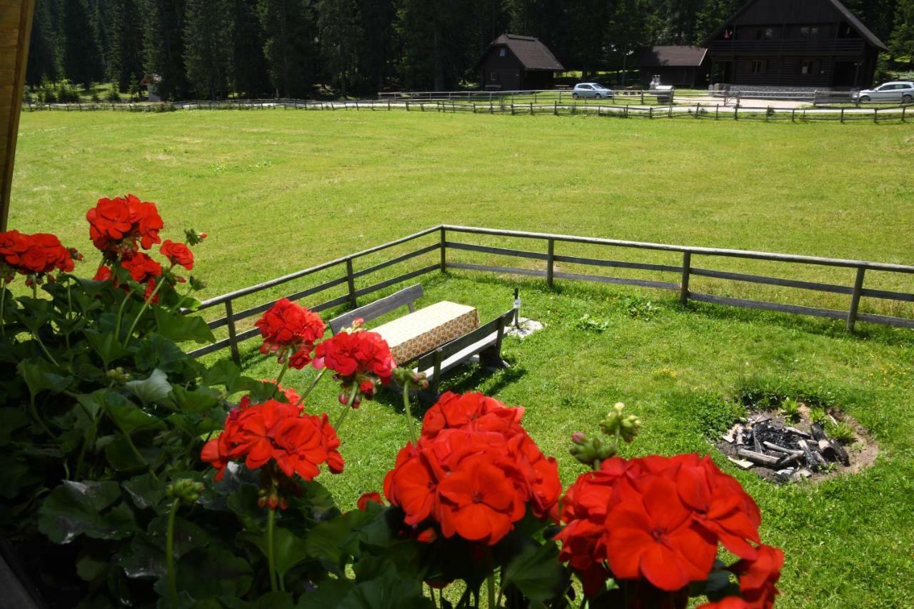 Pocitniska Hisa Jurcek Pokljuka Villa Goreljek Exteriör bild